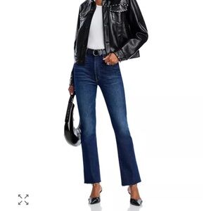 MOTHER Denim Jeans - Hustler Ankle Fray hem